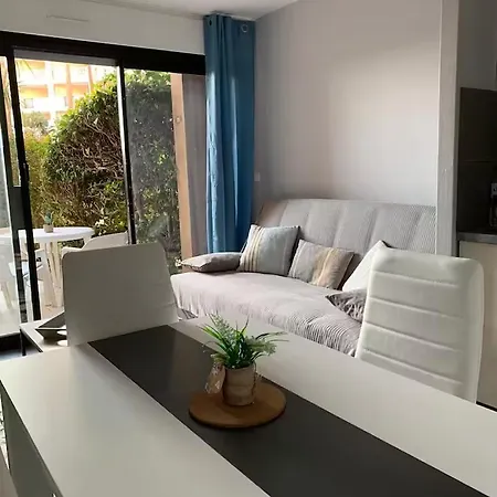 Cosy Blue Classe 2 Etoiles Piscine Parking Clim Terrasse Apartment Cannes
