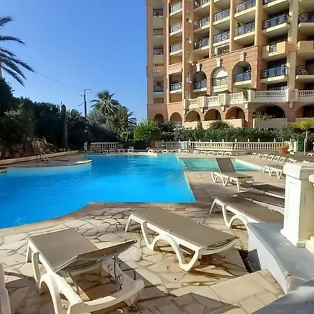 Apartment Cosy Blue Classe 2 Etoiles Piscine Parking Clim Terrasse Cannes